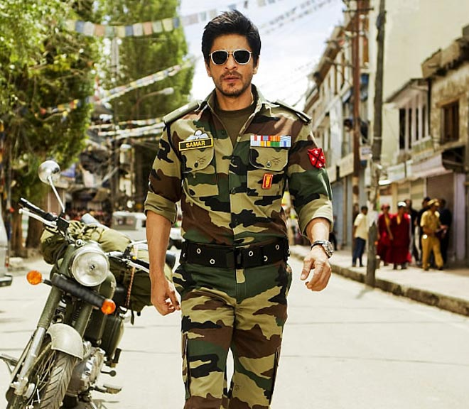 Shah Rukh Khan – He is the king of romance, but he looks quite a sight even in olive green. He actually brought the ‘military print’ in fashion post Jab Tak Hai Jaan – but can we all be real here – this movie made no sense. Nor did Main Hoon Na, but again Farah Khan’s directorial debut was at least an entertainer. The only reason I don’t repent the tickets I purchased is getting to ogle at King Khan in the Uniform.