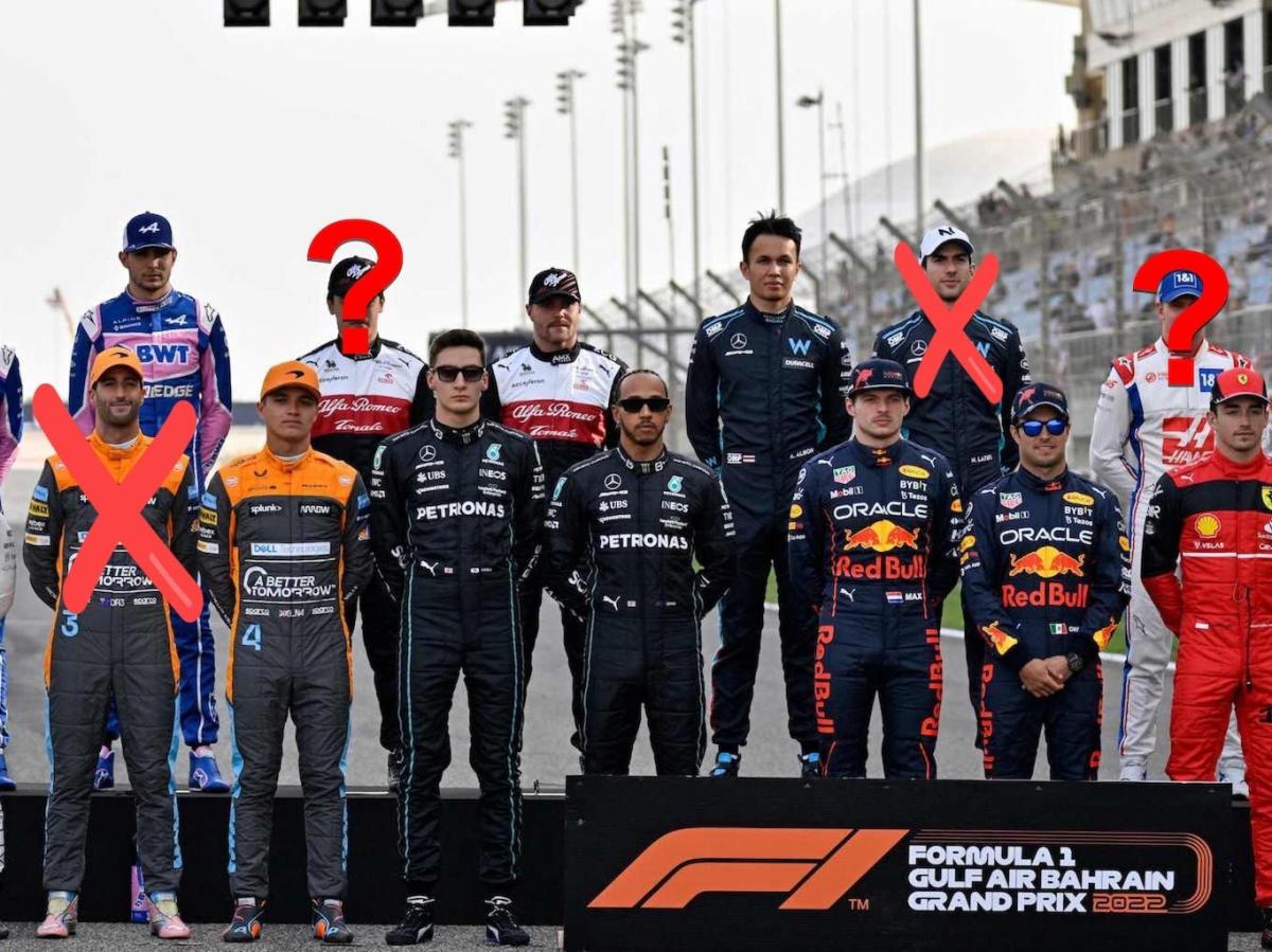 The 2023 F1 driver lineup is starting to clear up — Here is what we