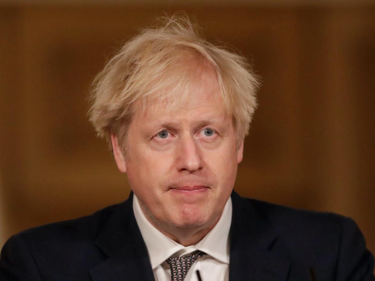 Boris Johnson covid