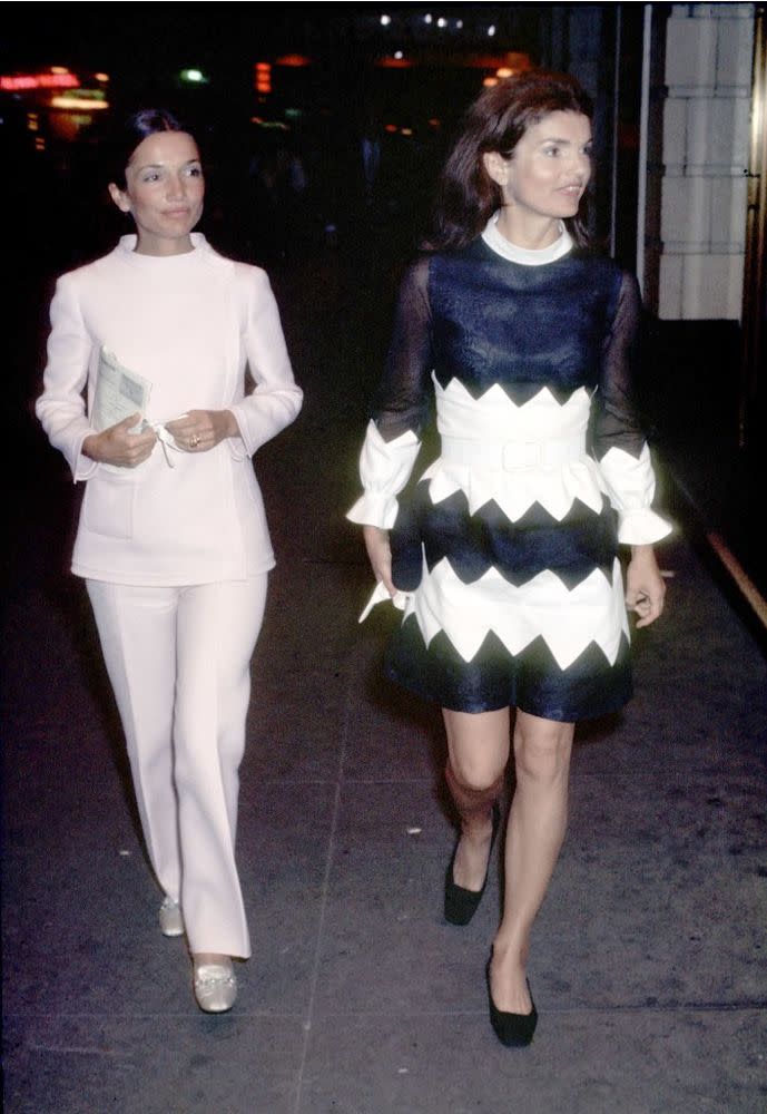 Lee Radziwill and Jackie Kennedy Onassis