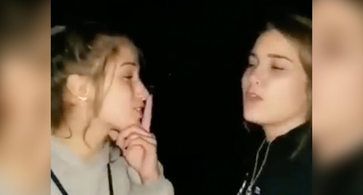 Two young women from Illinois were recorded making racist statements toward black people. (Photo: Facebook/Gabbi Goldsborough)