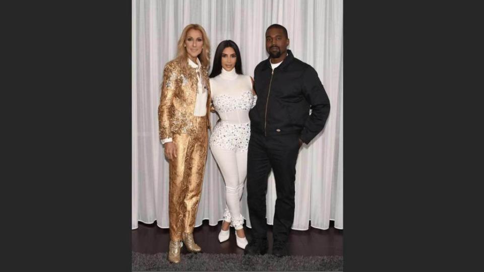 <p>Kim Kardashian and Kanye West decided to mark their fifth anniversary with a trip to Sin City to watch the legendary Celine Dion perform and of course they got to meet her after the show. Kimye jetted off to Las Vegas on Saturday night to check out one of Dion’s famous shows at The Colosseum […]</p> <p>The post <a rel="nofollow noopener" href="https://theblast.com/kim-kardashian-kanye-west-celine-dion-concert/" target="_blank" data-ylk="slk:Kim Kardashian and Kanye West Celebrate Anniversary at Celine Dion Concert;elm:context_link;itc:0;sec:content-canvas" class="link ">Kim Kardashian and Kanye West Celebrate Anniversary at Celine Dion Concert</a> appeared first on <a rel="nofollow noopener" href="https://theblast.com" target="_blank" data-ylk="slk:The Blast;elm:context_link;itc:0;sec:content-canvas" class="link ">The Blast</a>.</p>