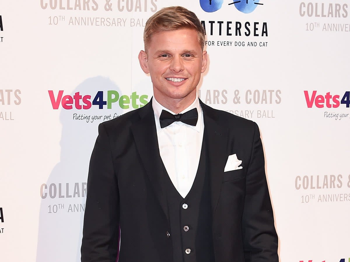 Jeff Brazier attends the Battersea Dogs & Cats Home Collars & Coats Gala at Battersea Evolution on November 1, 2018 (Getty Images)