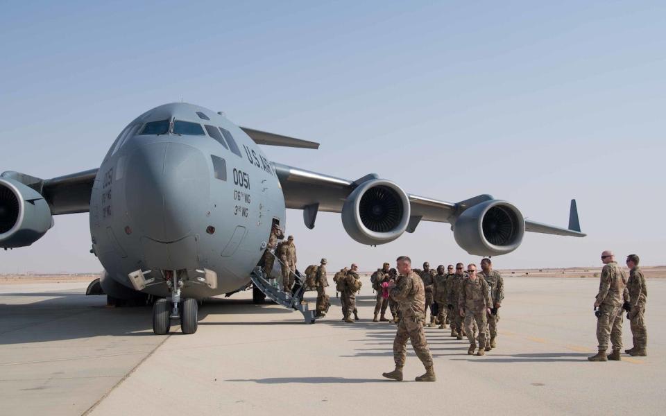 US Air Force Army airmen soldiers Prince Sultan Air Base Saudi Arabia