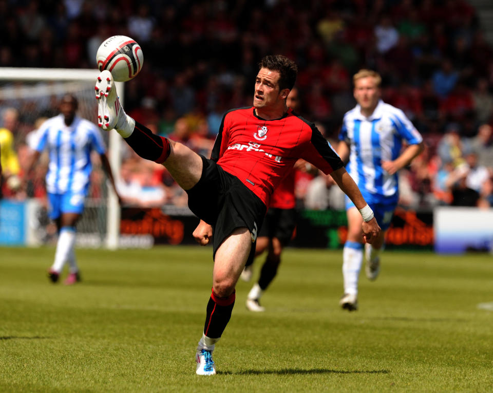 Danny Ings playing for us in the League One play-offs way back in 2011.