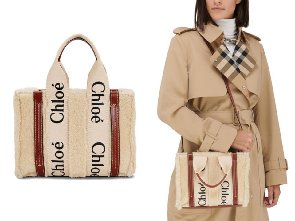 CHLOÉ手袋限時低至半價！人氣CHLOÉ Woody Tote低至$6,790／Kattie方形包平達$8,200