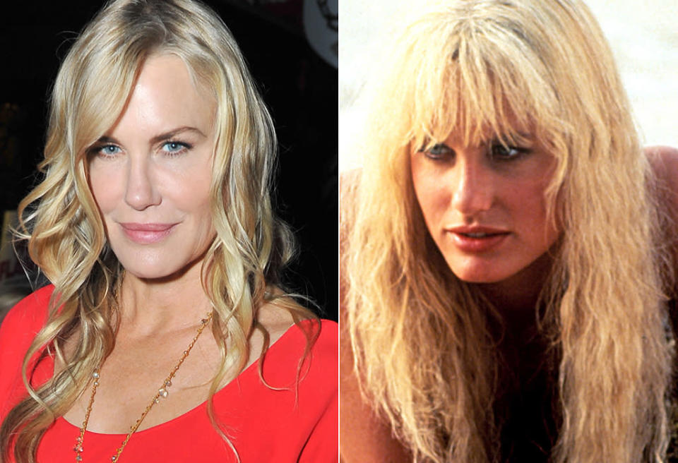 <b><a href="http://es.cine.yahoo.com/persona/daryl-hannah/" data-ylk="slk:Daryl Hannah;elm:context_link;itc:0;sec:content-canvas" class="link ">Daryl Hannah</a></b><br><br> La estrella de 52 años que saltó al estrellato siendo la sirena más famosa del cine en 'Splash' (1984), continúa haciendo películas y cameos en series de televisión. Próximamente la veremos en 'Zombie Night' y 'Offline'.