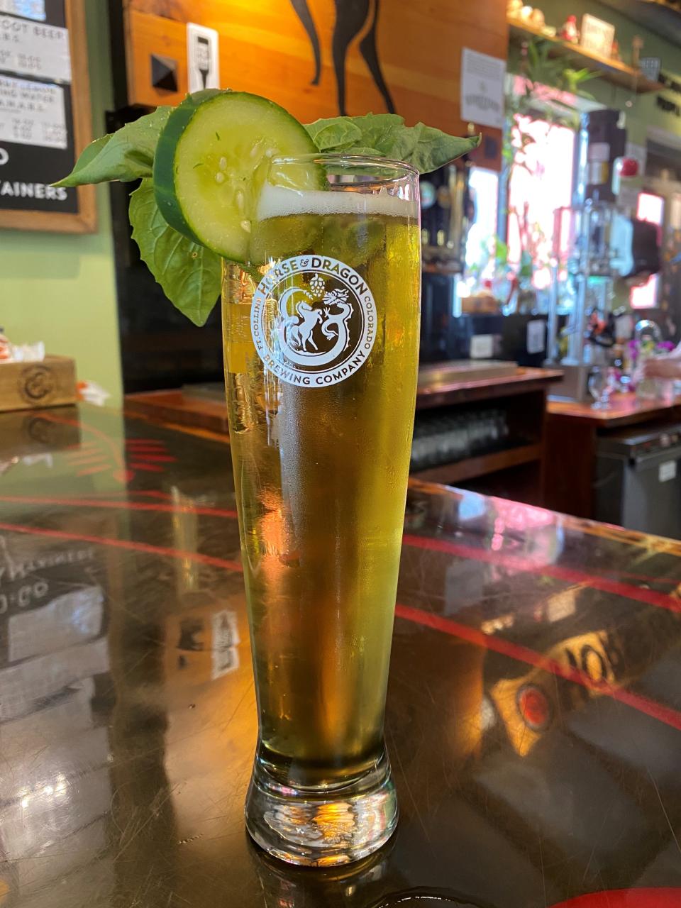 Horse & Dragon's Curious Cricket cucumber basil kolsch beer gained a following during its short-lived 2015 run, according to brewery co-founder Carol Cochran.