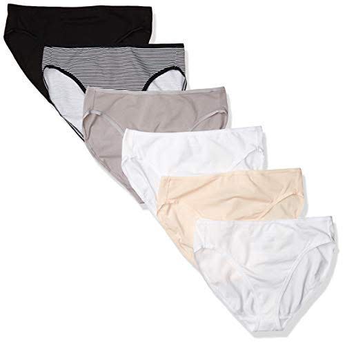 YEXIATODO 100% Cotton Underwear Women Pack Skin-Friendly Panties