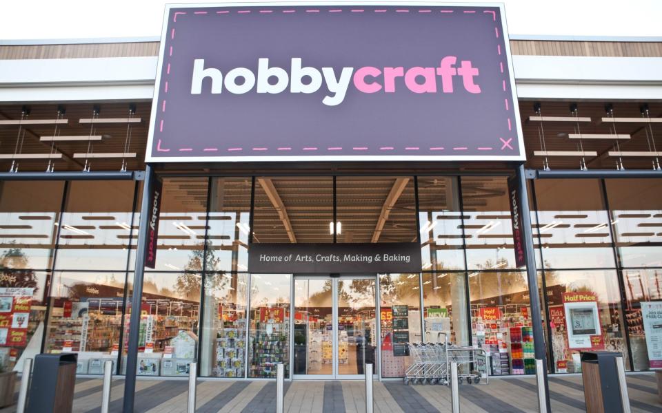 Hobbycraft store front