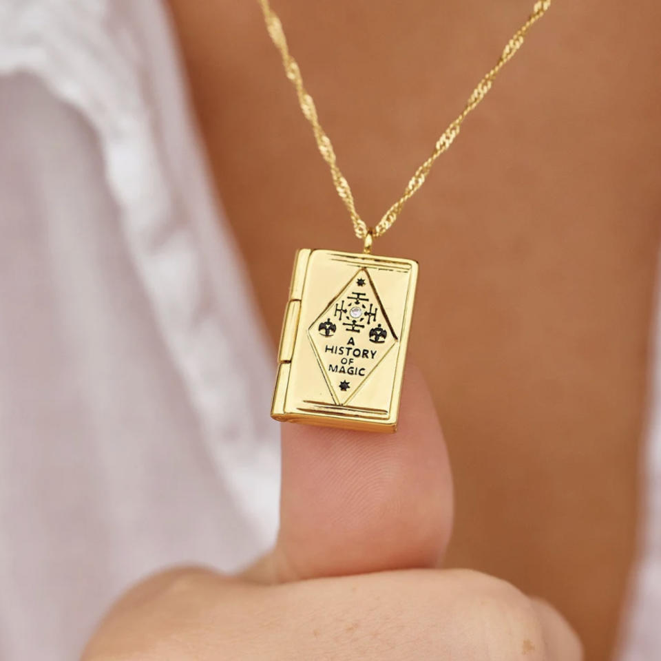 Book of Magic Pendant Necklace