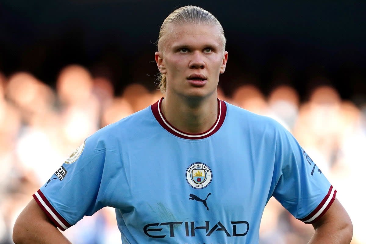 Erling Haaland has had a huge impact at Manchester City (Martin Rickett/PA) (PA Wire)