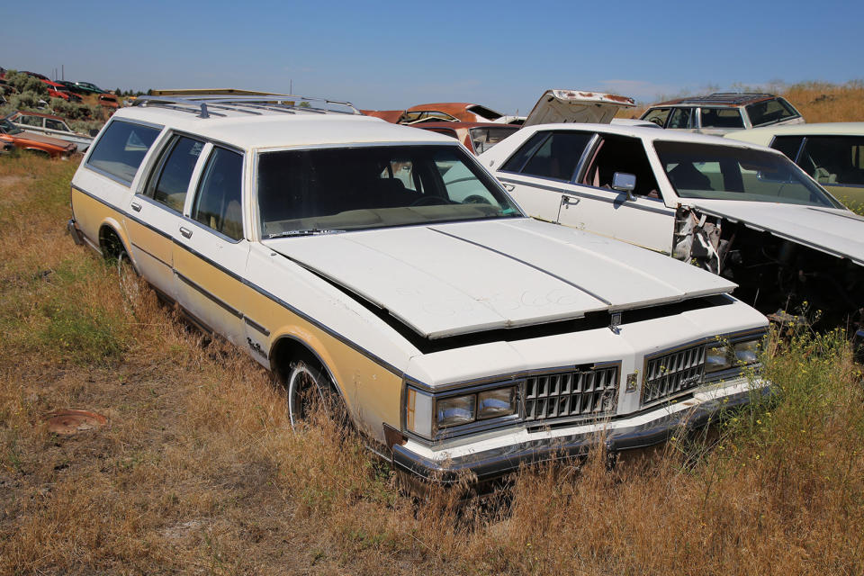 <p>Between 1978 and 1985 Oldsmobile offered diesel engines, as fitted to this 1981 Custom Cruiser.</p><p>Although the V6 and V8 units were initially popular, peaking at 310,000 units in 1981, reliability issues ensured that their success was short-lived. In fact they arguably did enough damage to tarnish the fuel’s reputation in the US for car for the next three decades – at which point another scandal came along, this time courtesy of Volkswagen…</p>