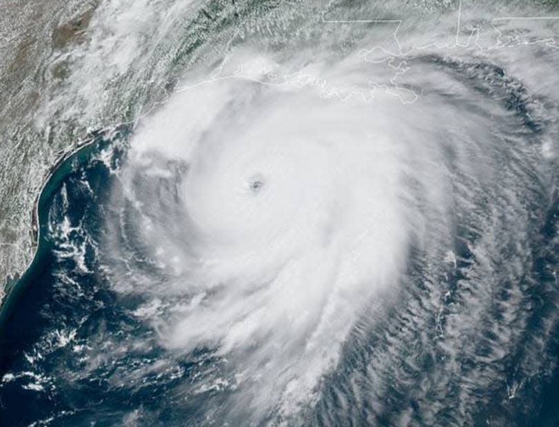 Hurricane Laura was a powerful Category 4 storm that made landfall near Cameron, Louisiana on Aug. 27, 2020.