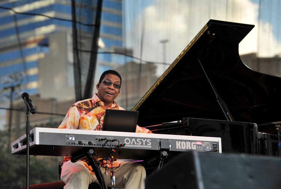 Herbie Hancock played at the 2011 Jacksonville Jazz Festival.