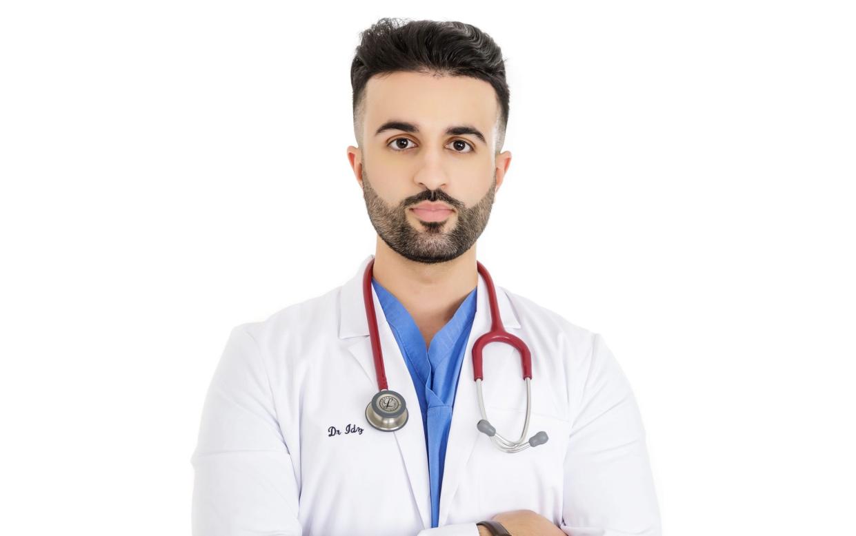 Dr Idrees Mughal has a following of of 1.8 million on TikTok and 295,000 on Instagram