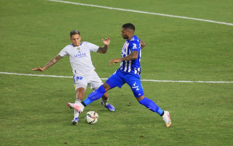 Almendra solo jugó un puñado de minutos en el amistoso de Boca ante Universidad de Chile