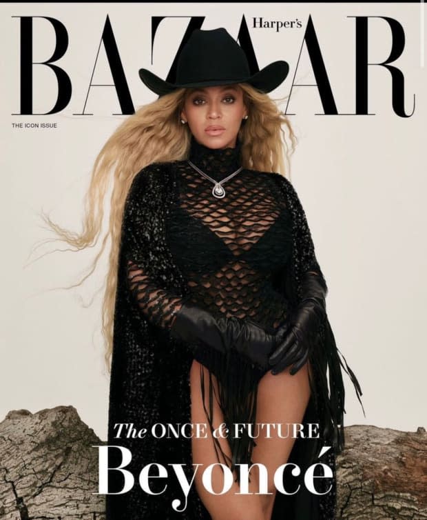<em>Beyoncé for Harper's Bazaar.</em><p>Photo: Campbell Addy/Harper's Bazaar</p>