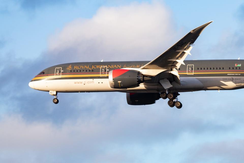 Royal Jordanian Airlines Boeing 787. - Copyright: Nicolas Economou/NurPhoto via Getty Images