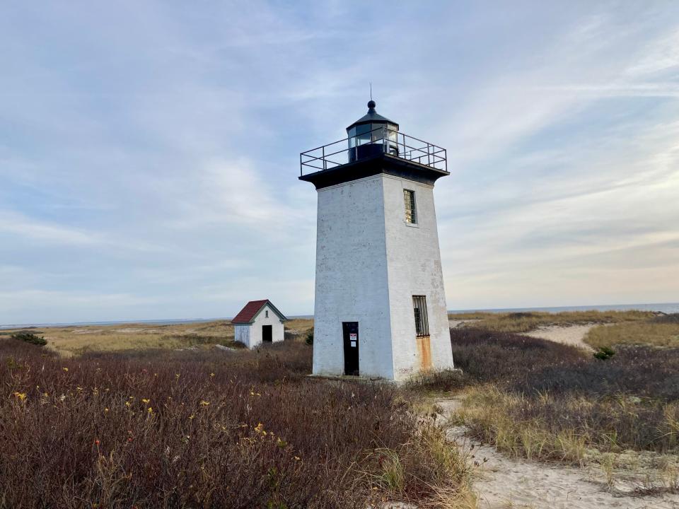 Wood End Light, located about halfway through the hike in Provincetown's West End.