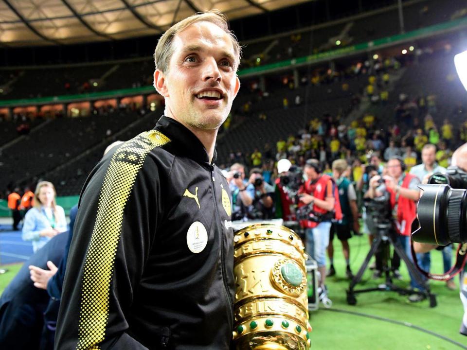 Thomas Tuchel left Dortmund after lifting the DFB Pokal (Getty)