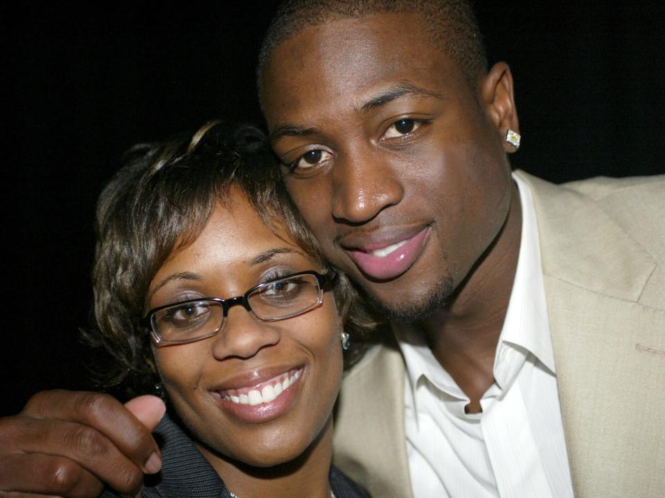 Dwyane Wade and Siohvaughn Wade