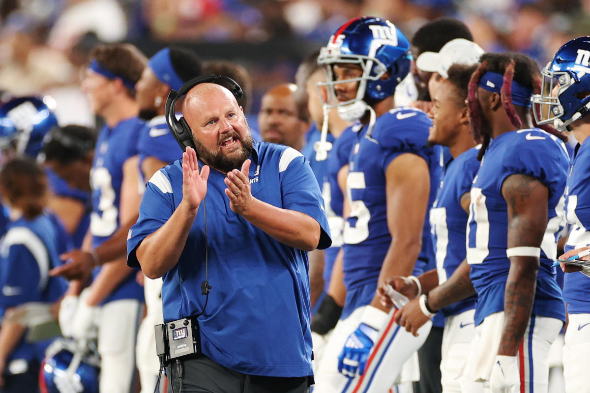 New York Giants' Brian Daboll: 'We believe everything starts up front'