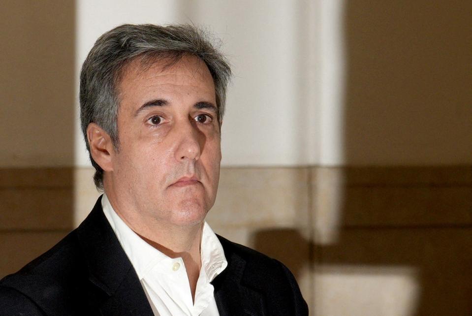 Donald Trump’s former attorney Michael Cohen (Reuters)