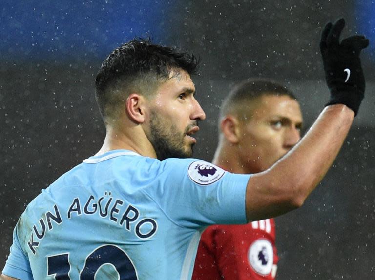 Sergio Aguero wants to stay at Manchester City but admits future is out of his hands