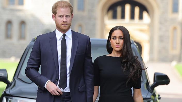 A petitioned has been formed to remove Prince Harry, Duke of Sussex, and Meghan, Duchess of Sussex of their royal titles. <span class="copyright">Photo by Chris Jackson/Getty Images</span>