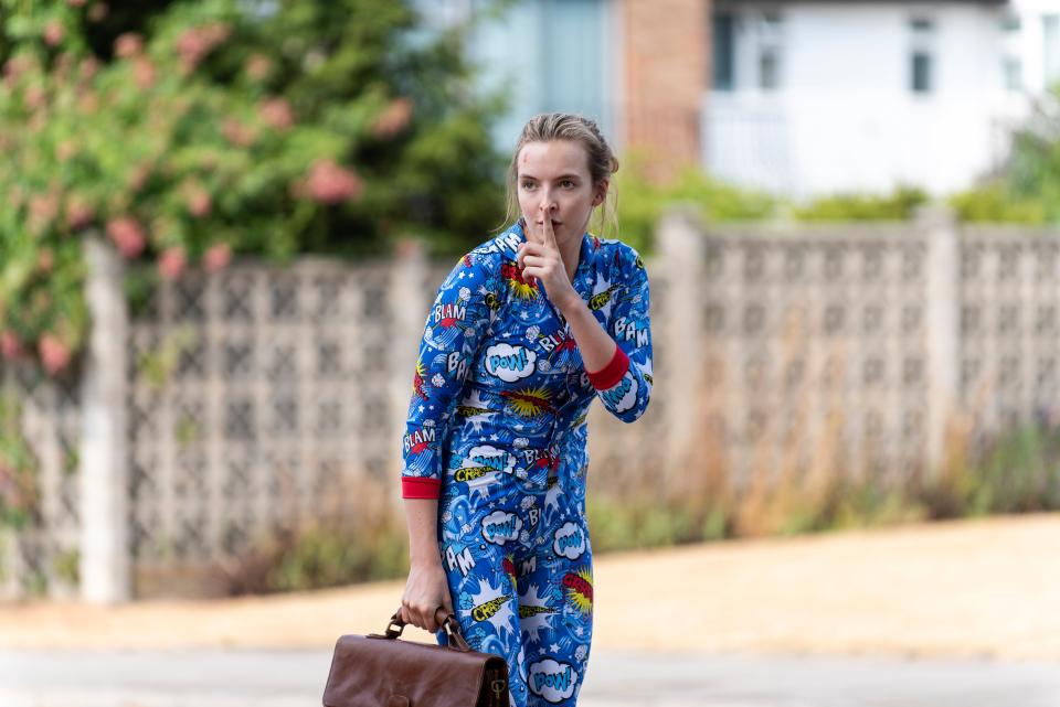 Jodie Comer as Villanelle in Killing Eve