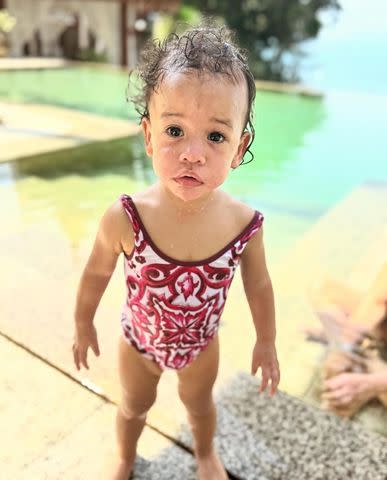 <p>Chrissy Teigen/Instagram</p> Chrissy Teigen and John Legend's daughter Esti Maxine