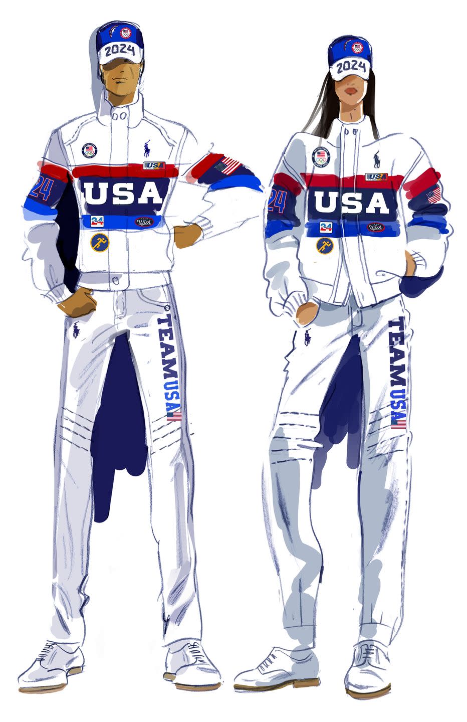 ralph lauren olympic sketch