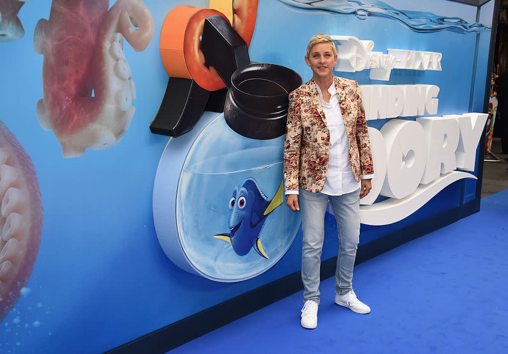 Ellen DeGeneres wetterte humoristisch gegen Trumps Einreisepolitik. (Bild: Getty Images)