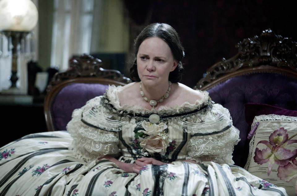 "LINCOLN"..L 000603R..Sally Field stars as First Lady, Mary Todd Lincoln in this scene from director Steven Spielberg's drama "Lincoln" from DreamWorks Pictures and Twentieth Century Fox.