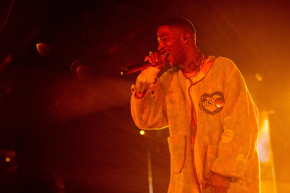 Kid Cudi performing