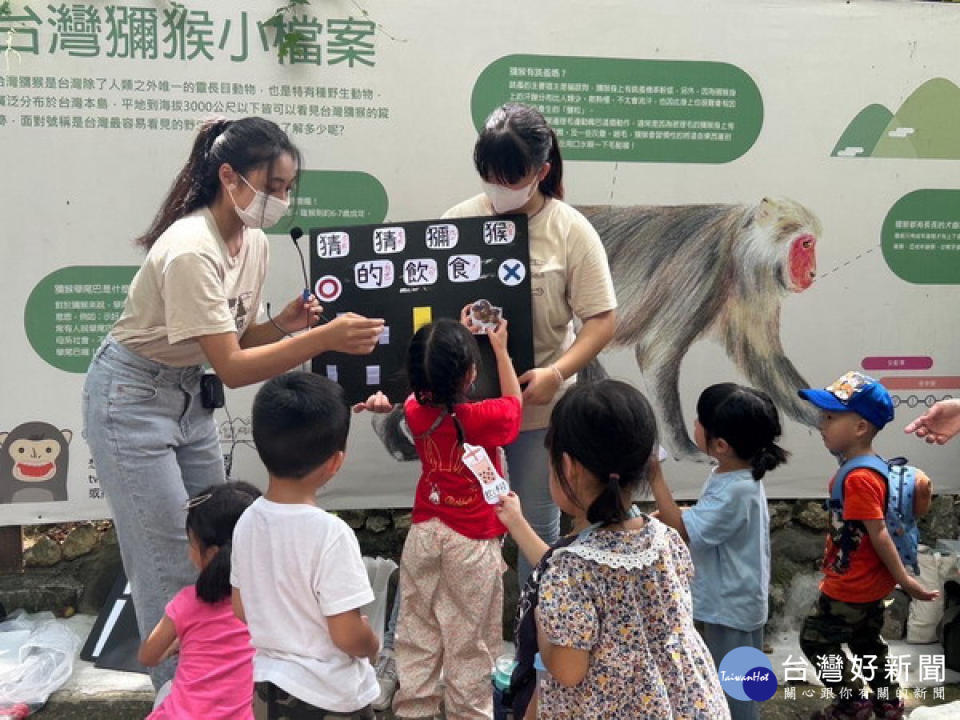 ▲高市壽山動物園與中山工商合推幼兒版導覽及劇場，以幼兒的語言與角度詮釋動物故事。