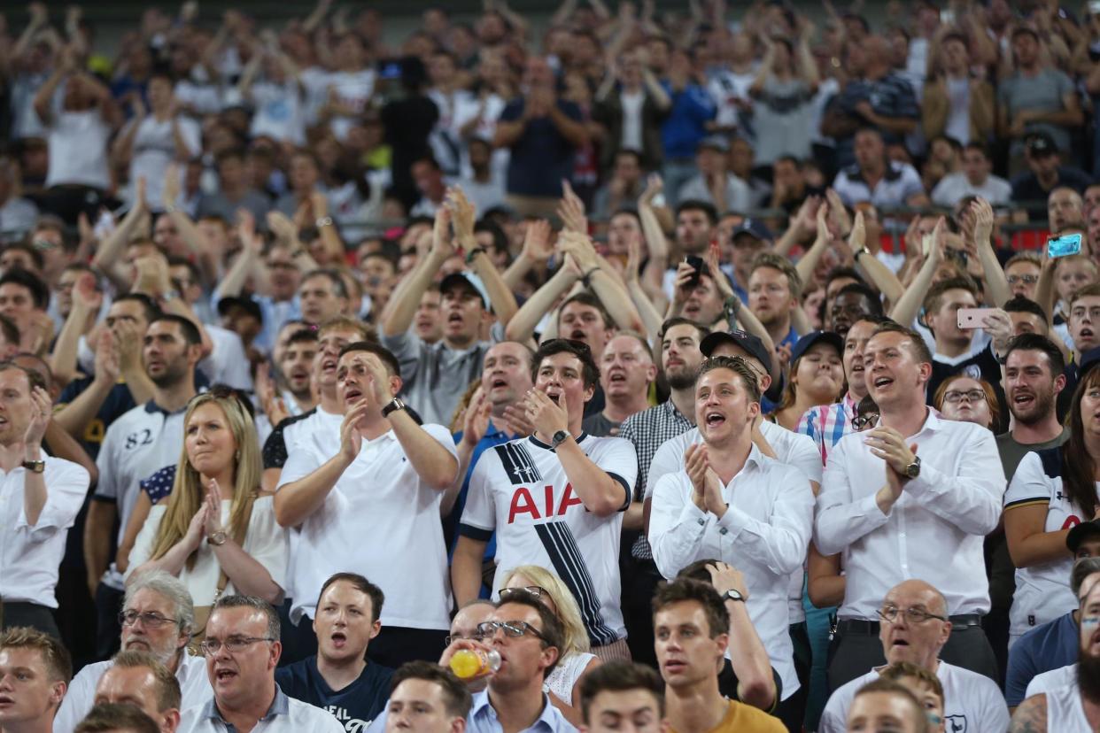 Wembley opener: Tottenham's first Premier League game at the national stadium won't be sold out: Tottenham Hotspur FC via Getty I