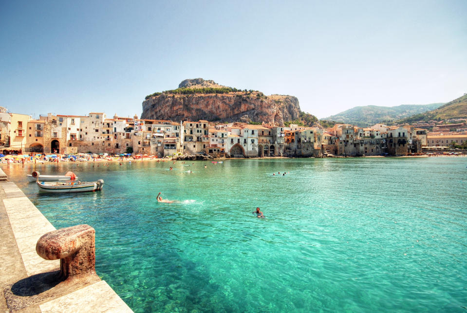 Italian town's desperate plea for visitors. Source: Getty