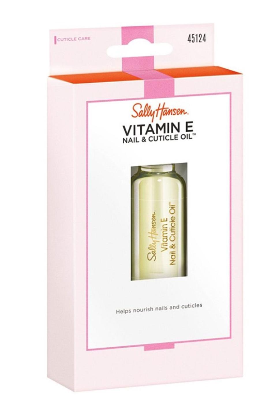 13) Vitamin E Nail & Cuticle Oil