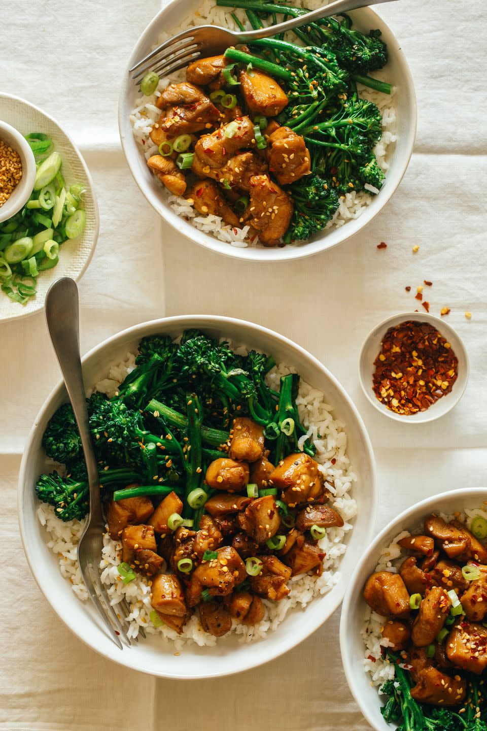 Spicy Chicken Teriyaki Bowls