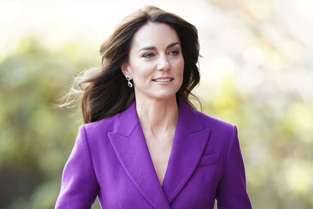 <p>Aaron Chown/PA Images via Getty Images</p> Kate Middleton in Nov. 2023