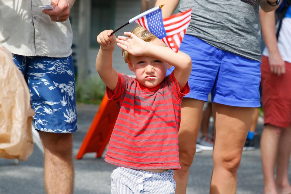 2018: Residents of Wakulla County lined the sides of Rose Street on Wednesday for Sopchoppy's annual 4th of July Parade.