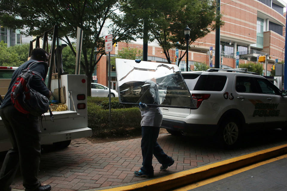 Charlotte businesses face protest aftermath