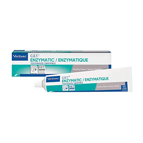 Virbac C.E.T. Enzymatic Dog & Cat Poultry Flavor Toothpaste (Amazon / Amazon)