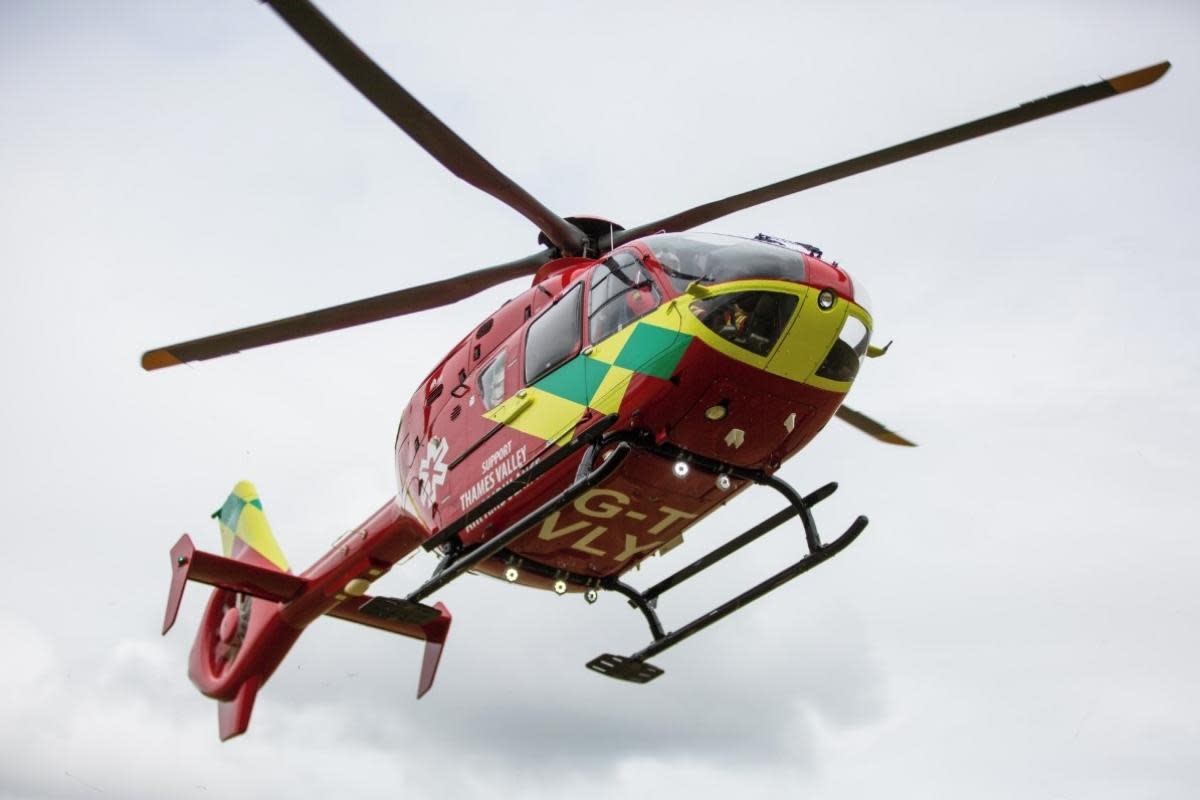 The milestone was met earlier on this year <i>(Image: Thames Valley Air Ambulance)</i>