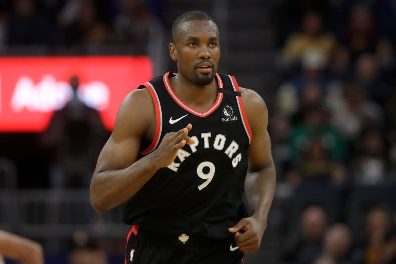 ▲暴龍大前鋒Serge Ibaka。（圖／美聯社／達志影像）