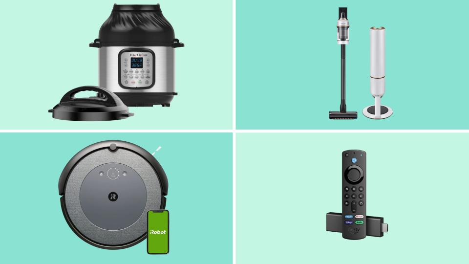 Update your home essentials with these Amazon deals on kitchen appliances, streaming devices and vacuums.