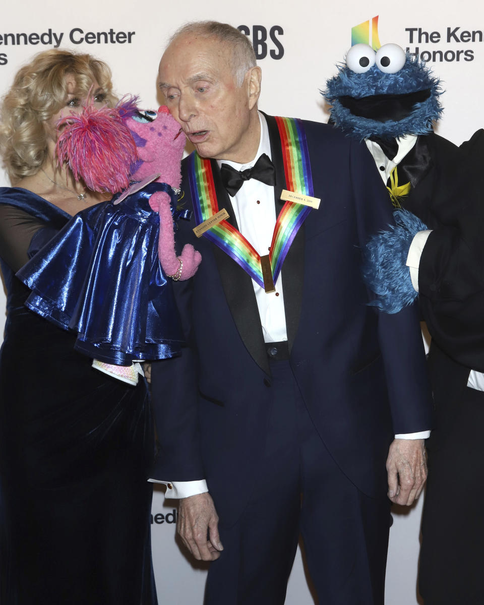 2019 Kennedy Center honoree, Sesame Street co-founder Lloyd Morrisett attends the 42nd Annual Kennedy Center Honors at The Kennedy Center, Sunday, Dec. 8, 2019, in Washington. (Photo by Greg Allen/Invision/AP)