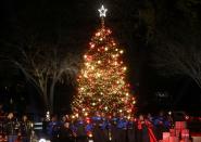 National Tree Lighting Ceremony at the Ellipse near the White House in Washington